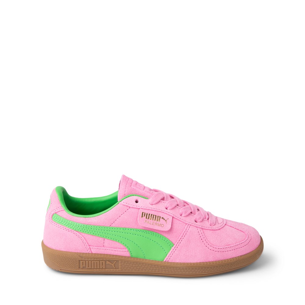 PUMA Palermo Athletic Shoe - Big Kid - Special Pink Delight / PUMA Green