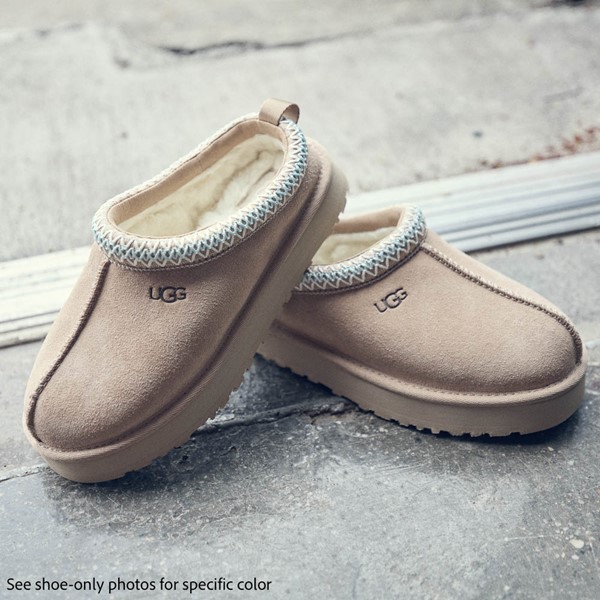 UGG® Tazz Platform Slipper - Little Kid / Big Sand