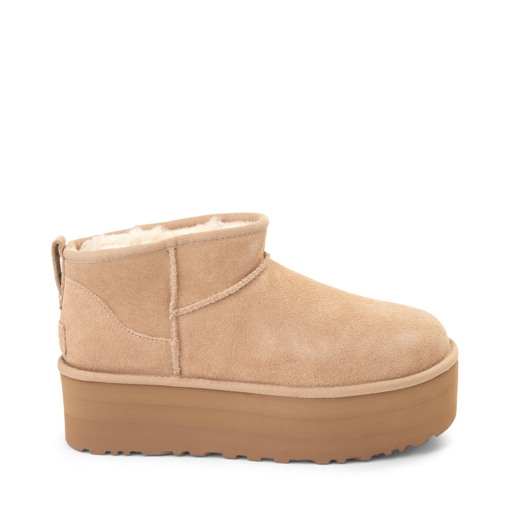 Womens UGG® Classic Ultra Mini Platform Boot - Sand | JourneysCanada