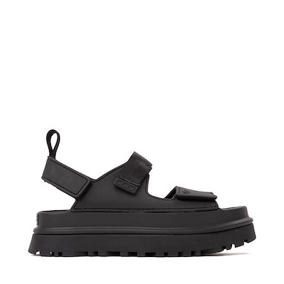 Main view of Womens UGG&reg; Goldenglow Sandal - Black