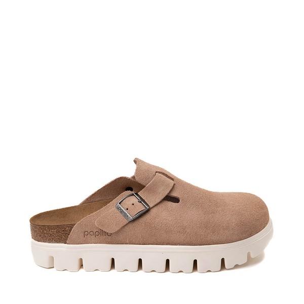 Sabot a plateforme Papillio par Birkenstock Boston pour femmes Beige fonce