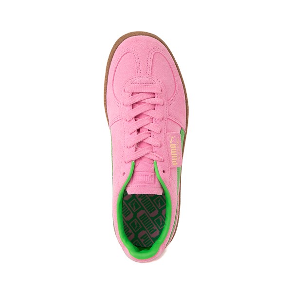 alternate view Womens PUMA Palermo Athletic Shoe - Pink Delight / Green / GumALT2