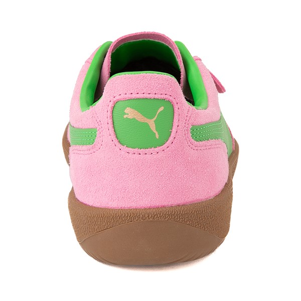 alternate view Womens PUMA Palermo Athletic Shoe - Pink Delight / Green / GumALT4