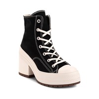 Converse Chuck 70 De Luxe Heel High Top Shoe Black Egret JourneysCanada
