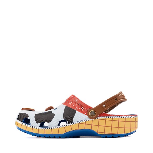 alternate view Disney Pixar Toy Story Crocs Sheriff Woody Classic Clog - Blue JeanALT1