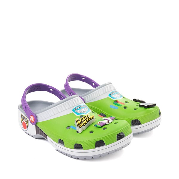 alternate view Toy Story Crocs Buzz Lightyear Classic Clog - Blue GreyALT5