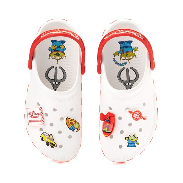 Toy Story Crocs Pizza Planet Off Court Clog White