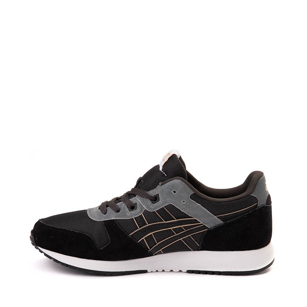 Mens ASICS Lyte Classic™ Athletic Shoe - Black / Gray