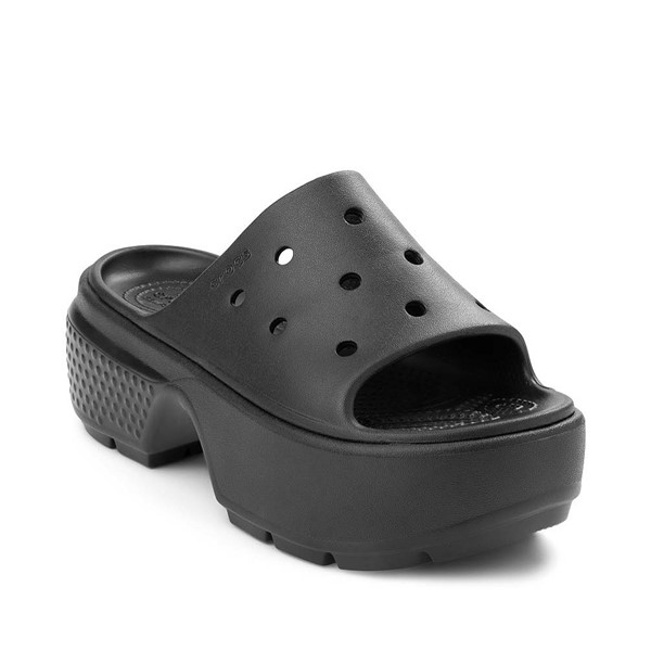 alternate view Crocs Stomp Platform Slide Sandal - BlackALT5