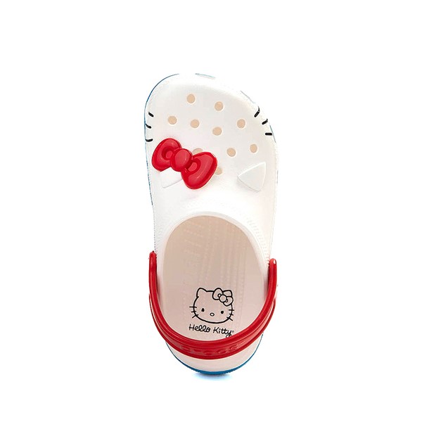 alternate view Hello Kitty® x Crocs Classic Clog - Little Kid / Big Kid - WhiteALT2