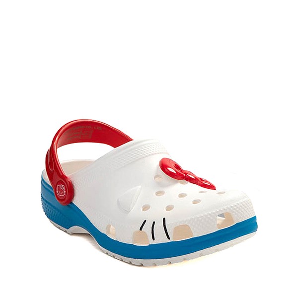 alternate view Hello Kitty® x Crocs Classic Clog - Little Kid / Big Kid - WhiteALT5