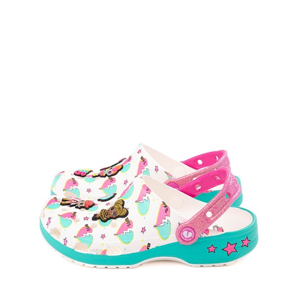 alternate view L.O.L. Surprise!™ x Crocs Classic BFF Clog - Little Kid / Big Kid - TealALT1