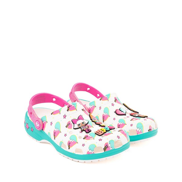 alternate view L.O.L. Surprise!™ x Crocs Classic BFF Clog - Little Kid / Big Kid - TealALT5