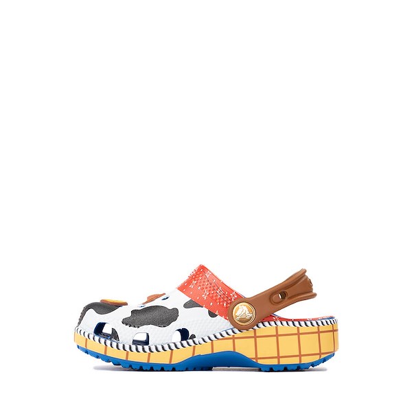 alternate view Disney Pixar Toy Story Crocs Sheriff Woody Classic Clog - Baby / Toddler - Blue JeanALT1