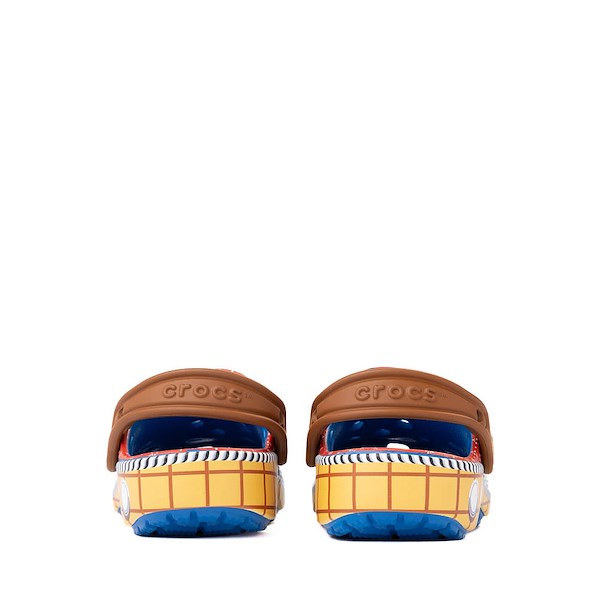 alternate view Disney Pixar Toy Story Crocs Sheriff Woody Classic Clog - Baby / Toddler - Blue JeanALT4