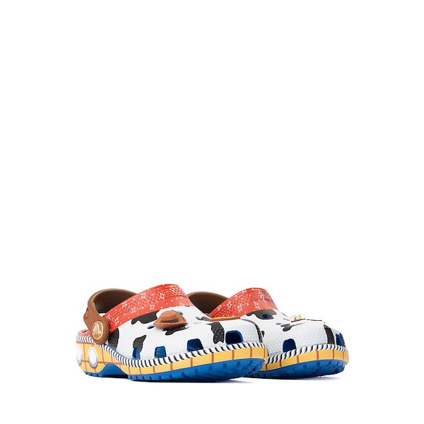 alternate view Disney Pixar Toy Story Crocs Sheriff Woody Classic Clog - Baby / Toddler - Blue JeanALT5