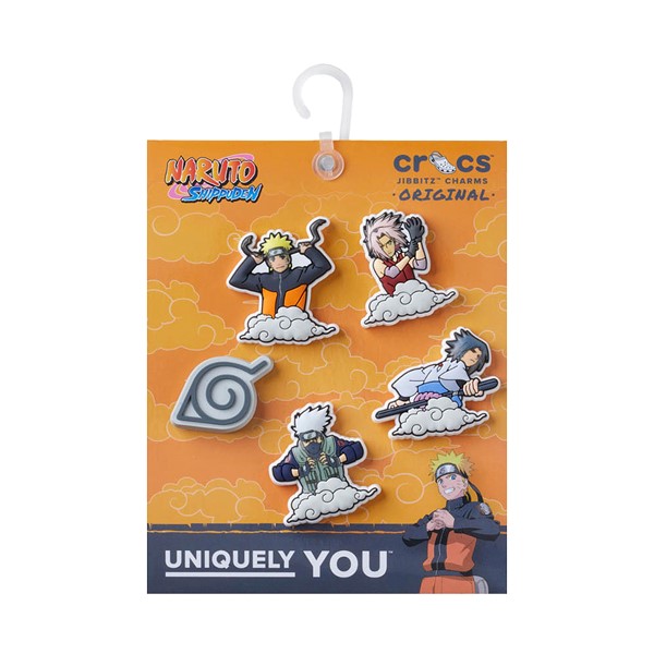 alternate view Naruto  x Crocs Jibbitz™ Shoe Charms 5 Pack - MulticolorALT2