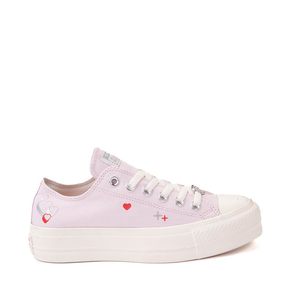 Converse with shop hearts womens