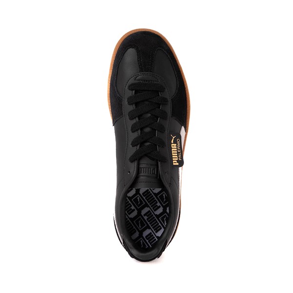 alternate view Mens PUMA Palermo Athletic Shoe - Black / Feather Gray / GumALT2