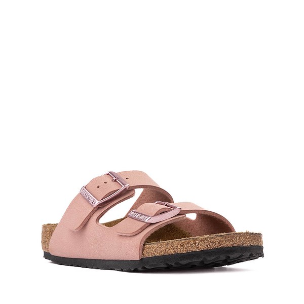 alternate view Birkenstock Arizona Slide Sandal - Little Kid / Big Kid - Pink ClayALT5