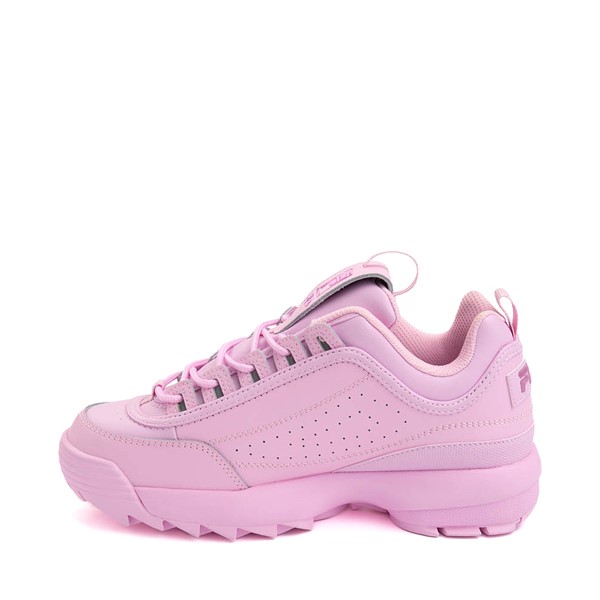 Womens Fila Disruptor 2 Premium Athletic Shoe - Pirouette Pink Monochrome