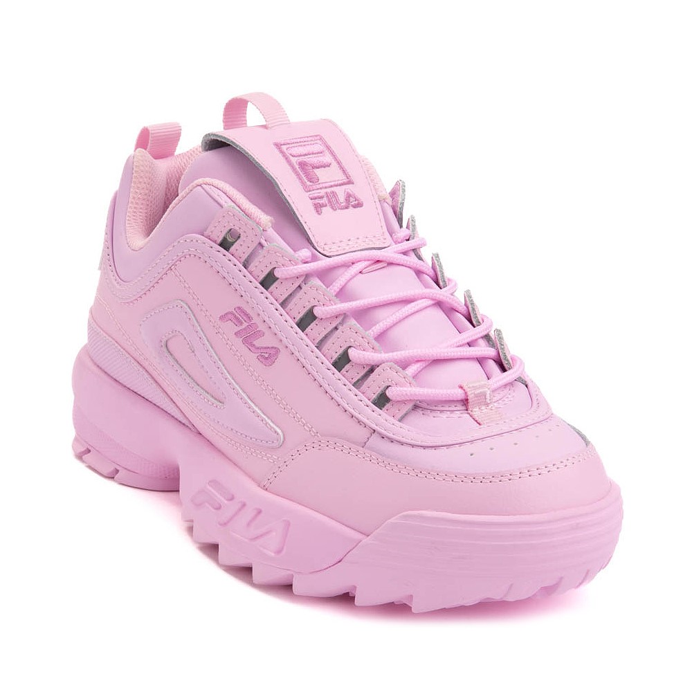 Chaussure athletique Fila Disruptor 2 Premium pour femmes Rose pastel JourneysCanada