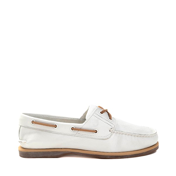 Mens Timberland Classic 2-Eye Boat Shoe - White