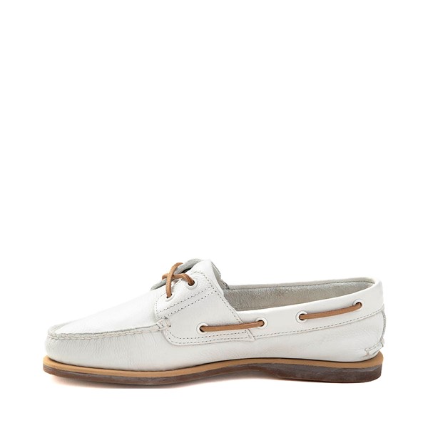 Mens Timberland Classic 2-Eye Boat Shoe - White