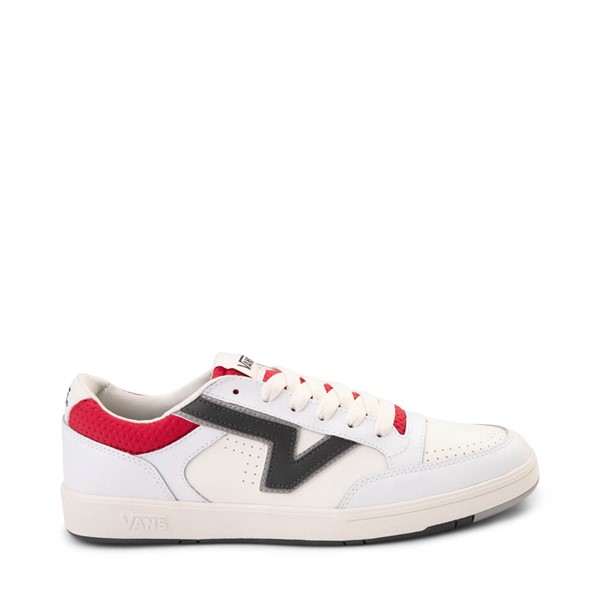 Vans Lowland ComfyCush® Skate Shoe - Marshmallow / Red Black