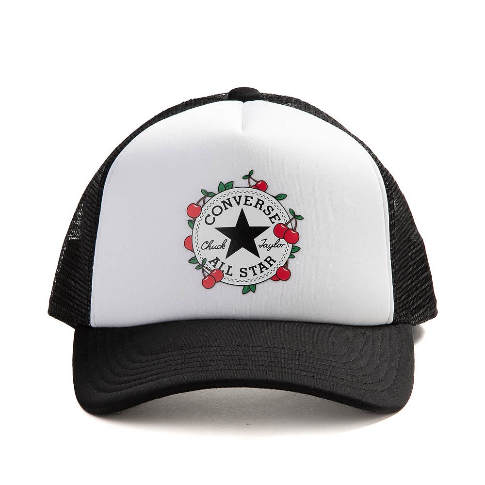 Casquette camionneur Converse Cherry Noire Blanche