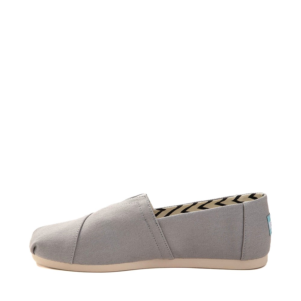 Womens TOMS Alpargata Slip On Casual Shoe Drizzle Grey JourneysCanada