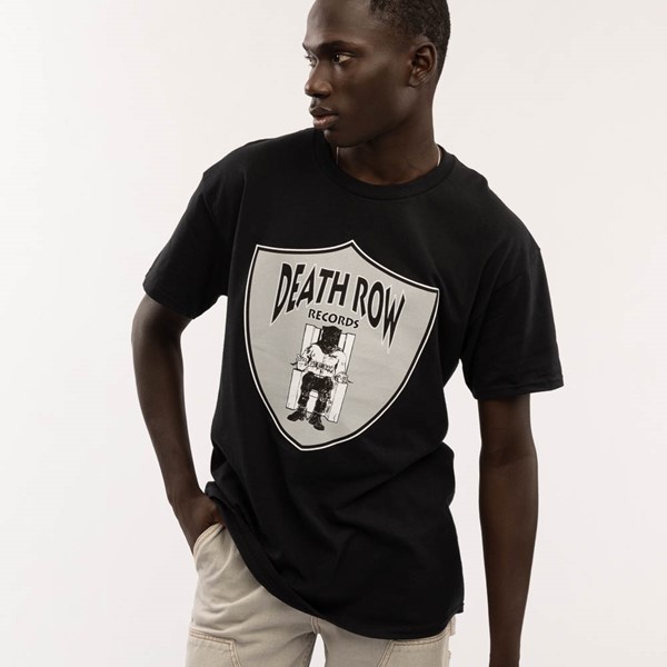 Mens Death Row Raiders Tee Black In Stock and Ready to Ship