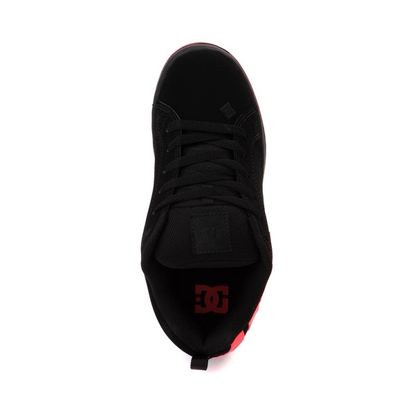 alternate view Womens DC Court Graffik Skate Shoe - Black / Hot PinkALT2