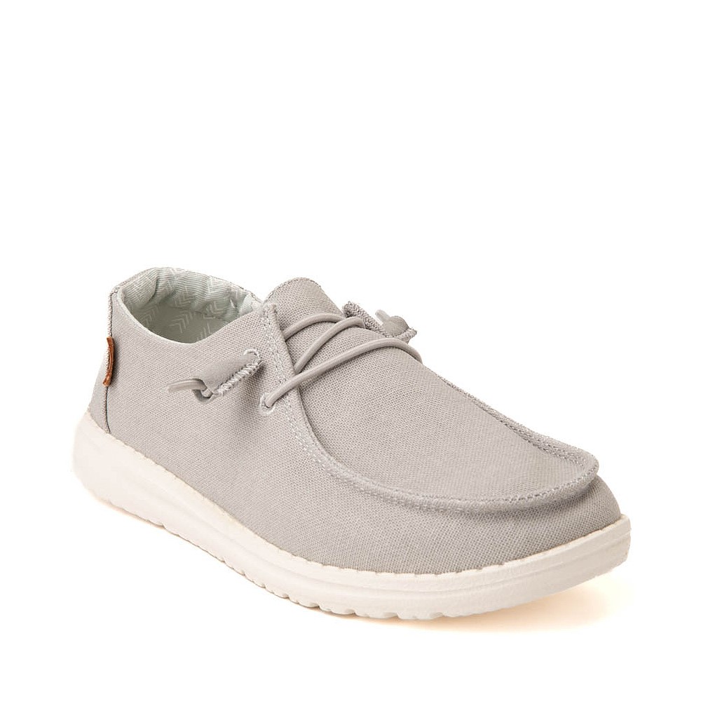 Womens HEYDUDE Wendy Slip-On Casual Shoe - Grey | JourneysCanada