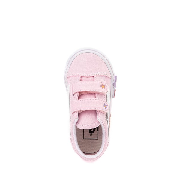 alternate view Chaussure de skate Vans Old Skool V - Bébés / Tout-petits - Rose / Motif floralALT2