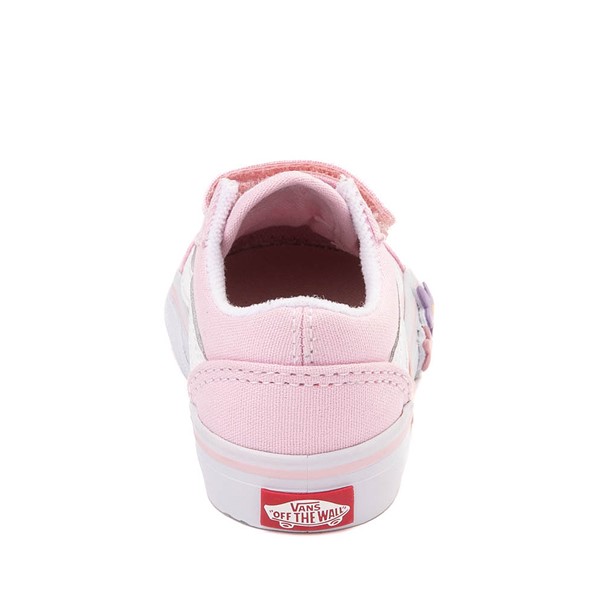 alternate view Chaussure de skate Vans Old Skool V - Bébés / Tout-petits - Rose / Motif floralALT4