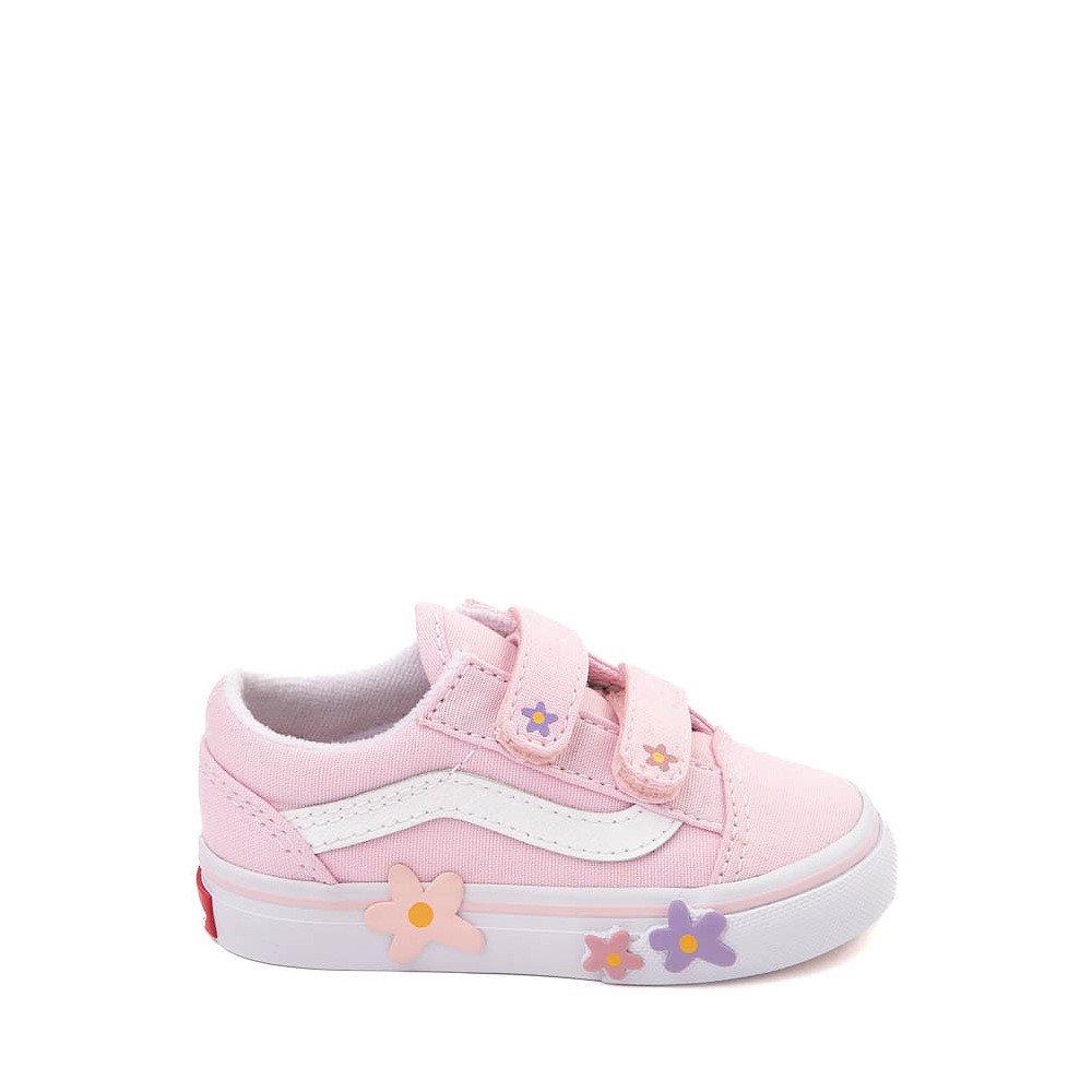 Chaussure de skate Vans Old Skool V - Bébés / Tout-petits - Rose / Motif floral