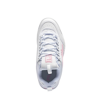 Fila Disruptor 2 Athletic Shoe Little Kid White Pirouette Pink
