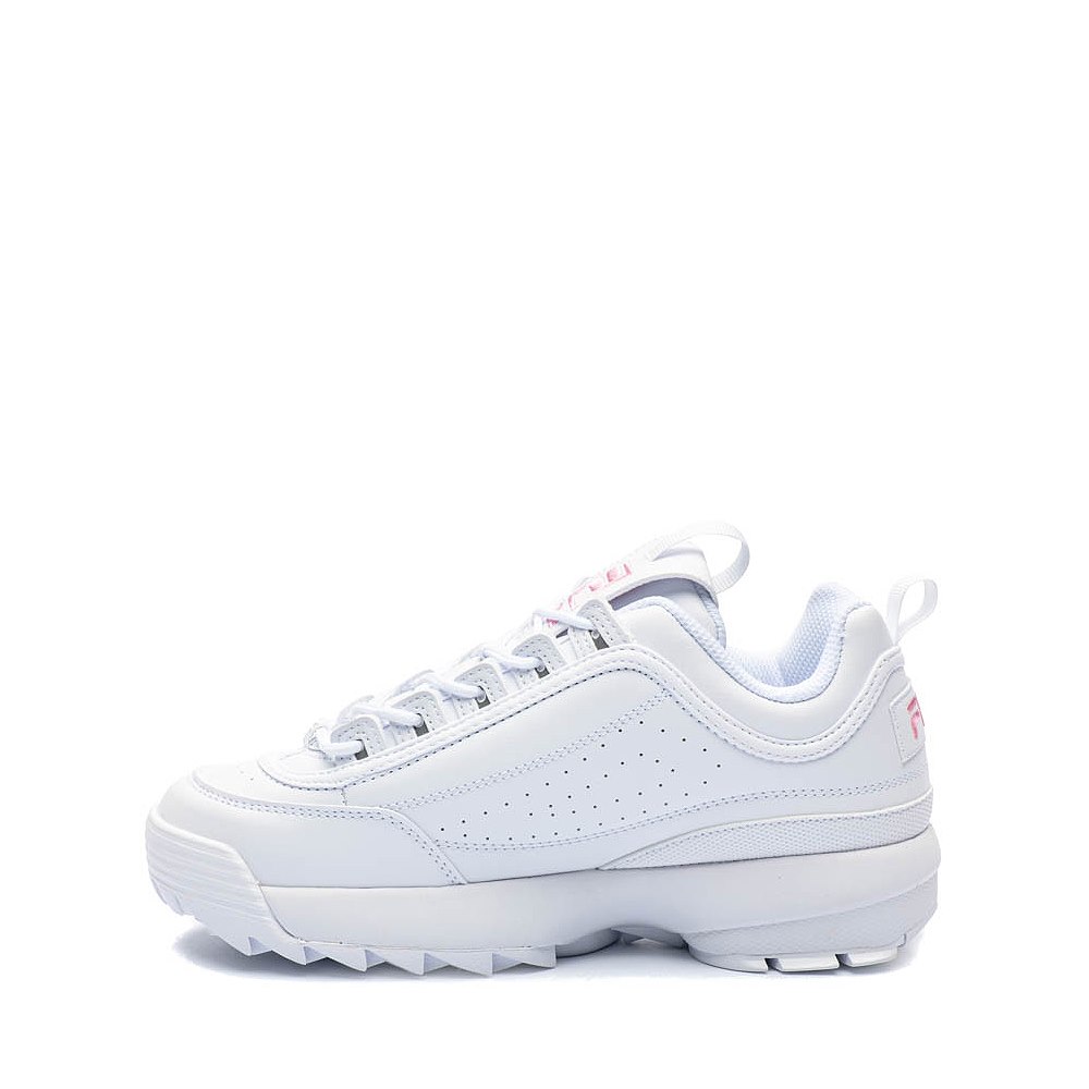 Fila Disruptor 2 Athletic Shoe Big Kid White Pirouette Pink JourneysCanada