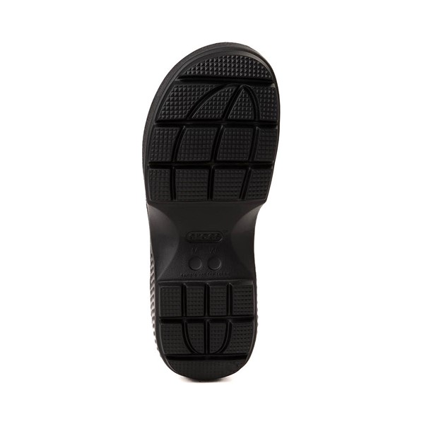 alternate view Crocs Stomp Platform Fisherman Sandal - BlackALT3