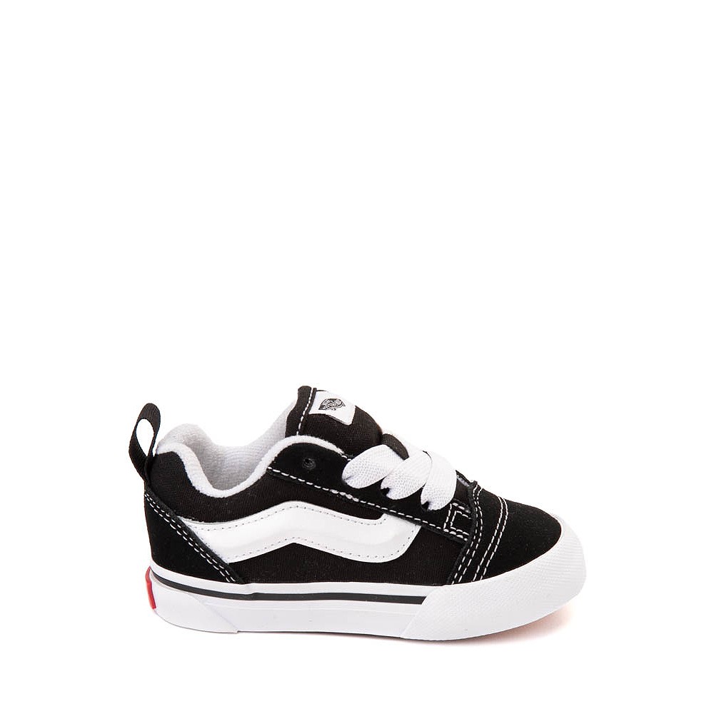 Vans Knu Skool Skate Shoe - Baby / Toddler - Black / White