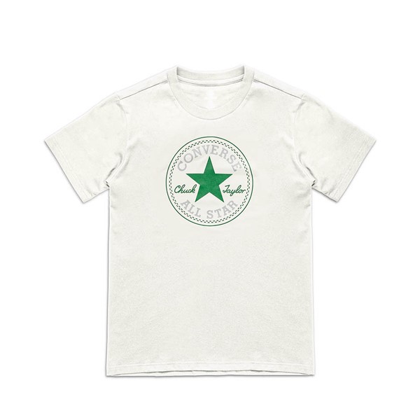 Converse Chuck Patch Tee - Egret / Green