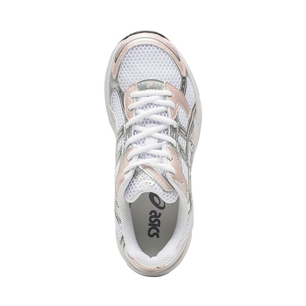 alternate view Womens Asics Gel-1130 Athletic Shoe - White / Neutral PinkALT2