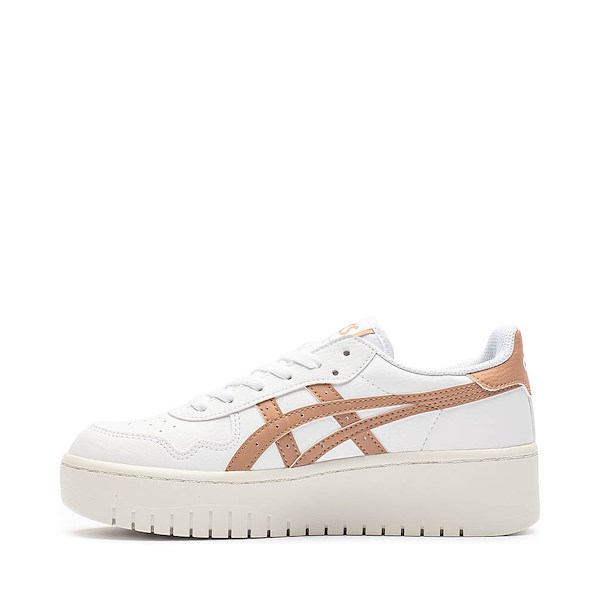 alternate view Womens ASICS Japan S™ PF Athletic Shoe - White / Sand RedALT1