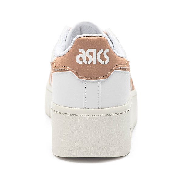 alternate view Womens ASICS Japan S™ PF Athletic Shoe - White / Sand RedALT4