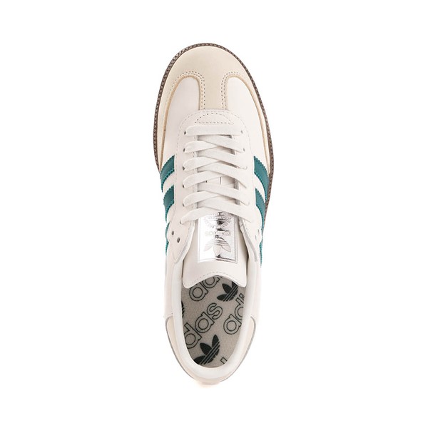 alternate view Womens adidas Samba OG Athletic Shoe - Cloud White / Legacy Teal / GumALT2