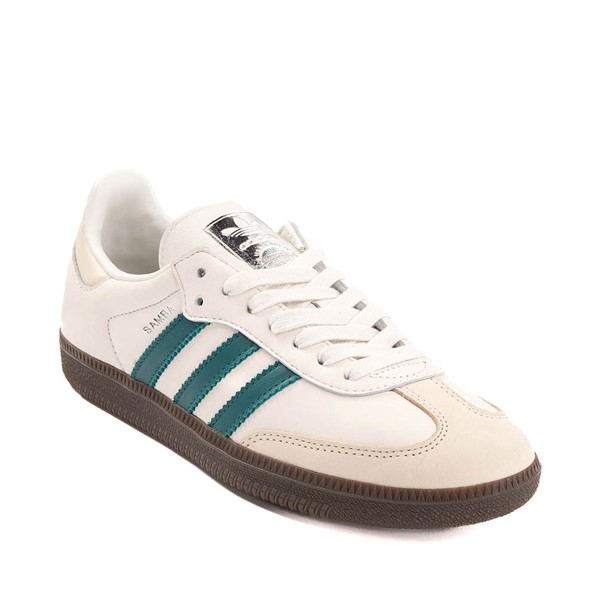 alternate view Womens adidas Samba OG Athletic Shoe - Cloud White / Legacy Teal / GumALT5