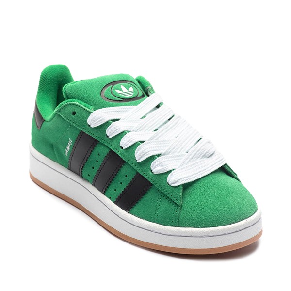 alternate view Womens adidas Campus '00s Athletic Shoe - Green / BlackALT5