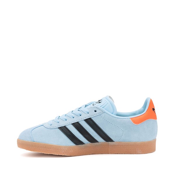 alternate view Mens adidas Gazelle Athletic Shoe - Clear Sky / Core Black / GumALT1