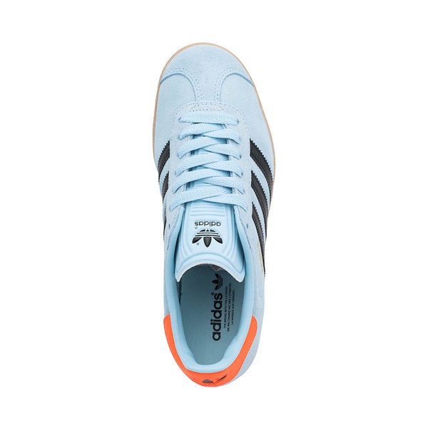 alternate view Mens adidas Gazelle Athletic Shoe - Clear Sky / Core Black / GumALT2